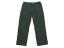CHROME HEARTS クロムハーツ コットンパンツ サイズ34 クロスボールボタン ホースシュー シルバー925 グリーン 美品 中古 4b004742