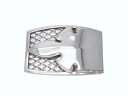 CHROME HEARTS クロムハーツ 1.5 FLARE KNEE BUCKLE フレアニー バックル 重量約256.3g 2007/.923刻印 シルバー...