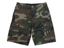 新品未使用 CHROME HEARTS クロムハーツ Devil Dog Shorts デビルドッグショーツ サイズ33 CHクロスパッチ カモフラ 中古 4b003719