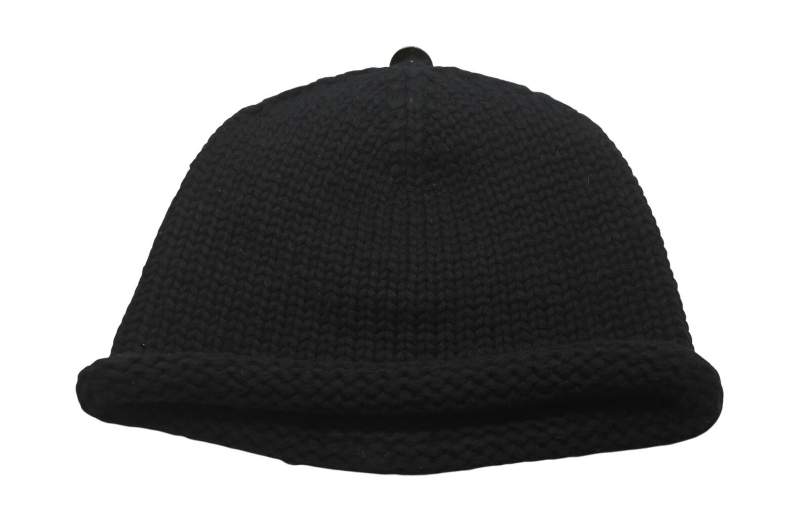 極美品 CHROME HEARTS クロムハーツ BSフレア レザーパッチ ニットキャップ BSフレ...