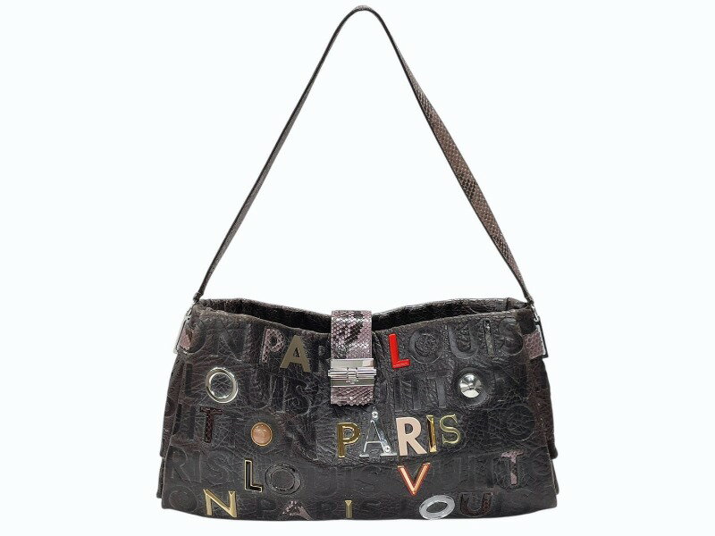 極美品 LOUIS VUITTON ルイヴィトン ルテス モノグラム コラージュ M95821 コレクション ワンショルダ..