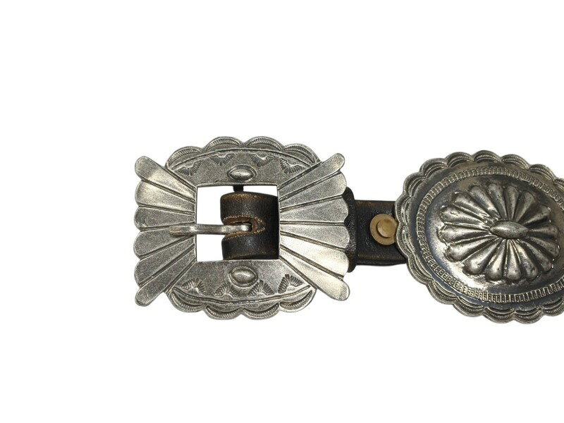 ����̤���� KAPITAL ����ԥ��� concho belt ������� �٥�ȡ��Хå��� �֥饦�� ����С� �쥶�� �᥿�� ��� 4b007556