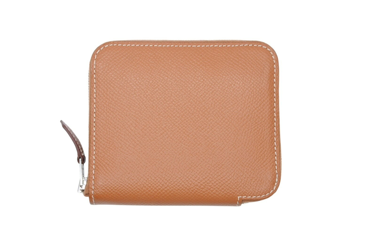 HERMES エルメス バスティア コインケース キャメルブラウン ユニ