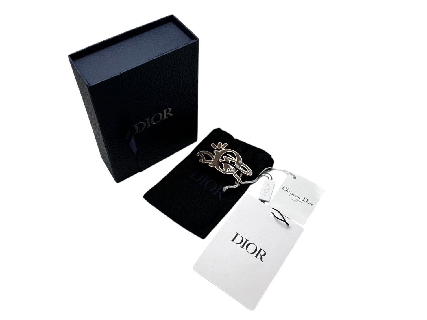 新品未使用 DIOR ディオール Cactus Jack Travis Scott カクタスジャック トラヴィススコット 22AW ロゴベルトバックル 35mm幅 中古 4b008710