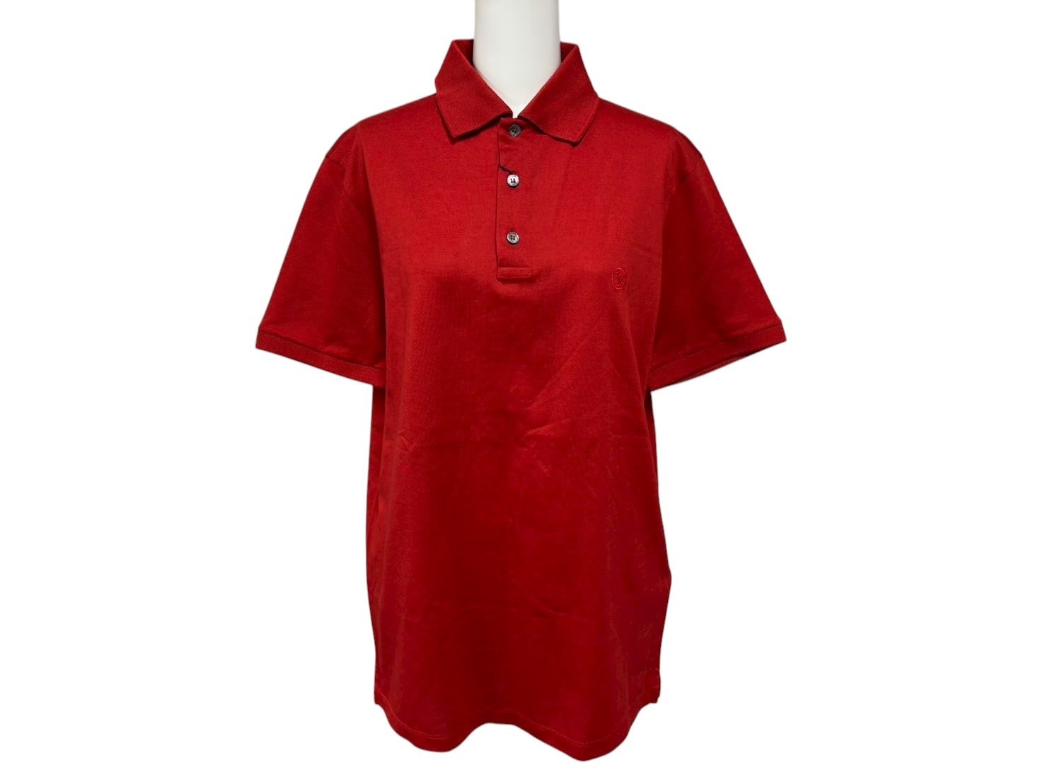 新品未使用 LOUIS VUITTON ルイヴィトン 23SS 半袖ポロシャツ サイズS RM232Q JEA HAJR32 LVロゴ刺繍 ..