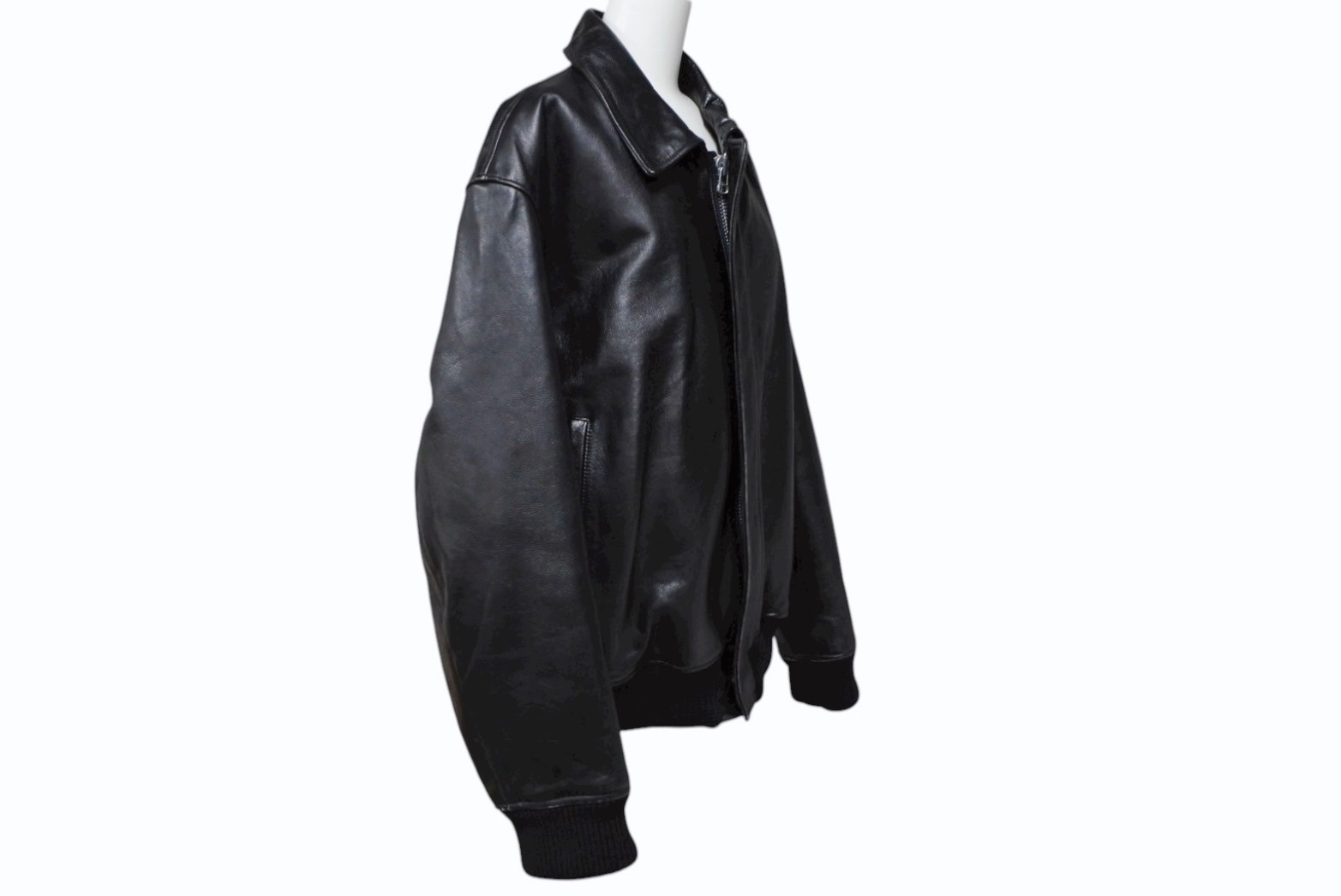 YOHJI YAMAMOTO POUR HOMME �襦����ޥ�ȥס��륪�� 1991AW 6,1 THE MEN Go Yohji Go! �ץ��ȥ쥶���֥륾�� ���㥱�å� �֥�å� ������M ���� ��� 4b008950