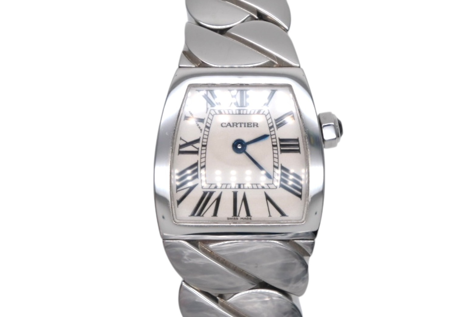 CARTIER カルティエ ラドーニャ SMサイズ クォーツ SS ステンレス シルバー W660012I 2902196816MX 美品 中古 4b009268