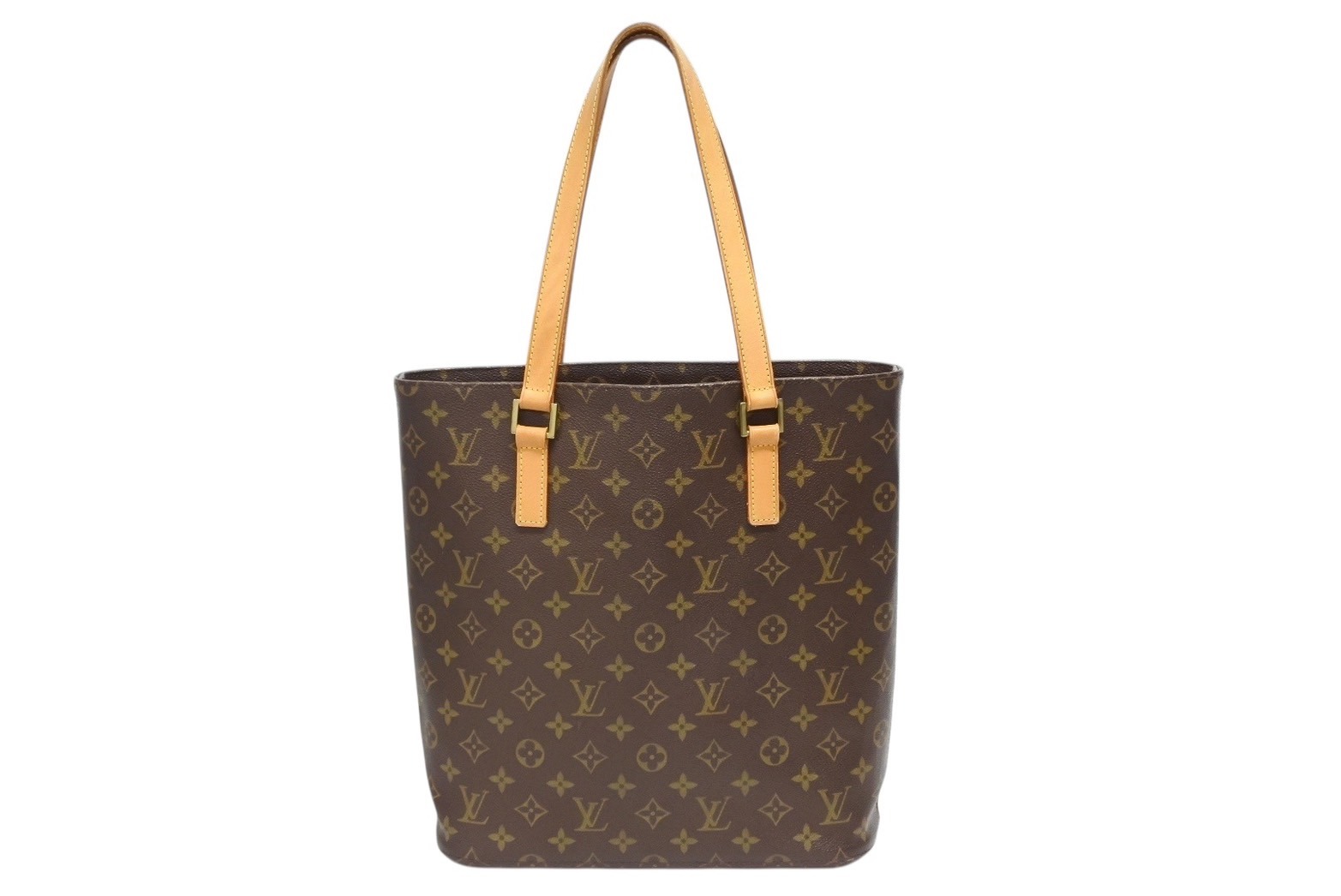 Rakuten - LOUIS VUITTON ルイヴィトン ヴァヴァンGM トートバッグ M51170 モノグラム PVC レザー ブラウン 美品 中古 4b009659