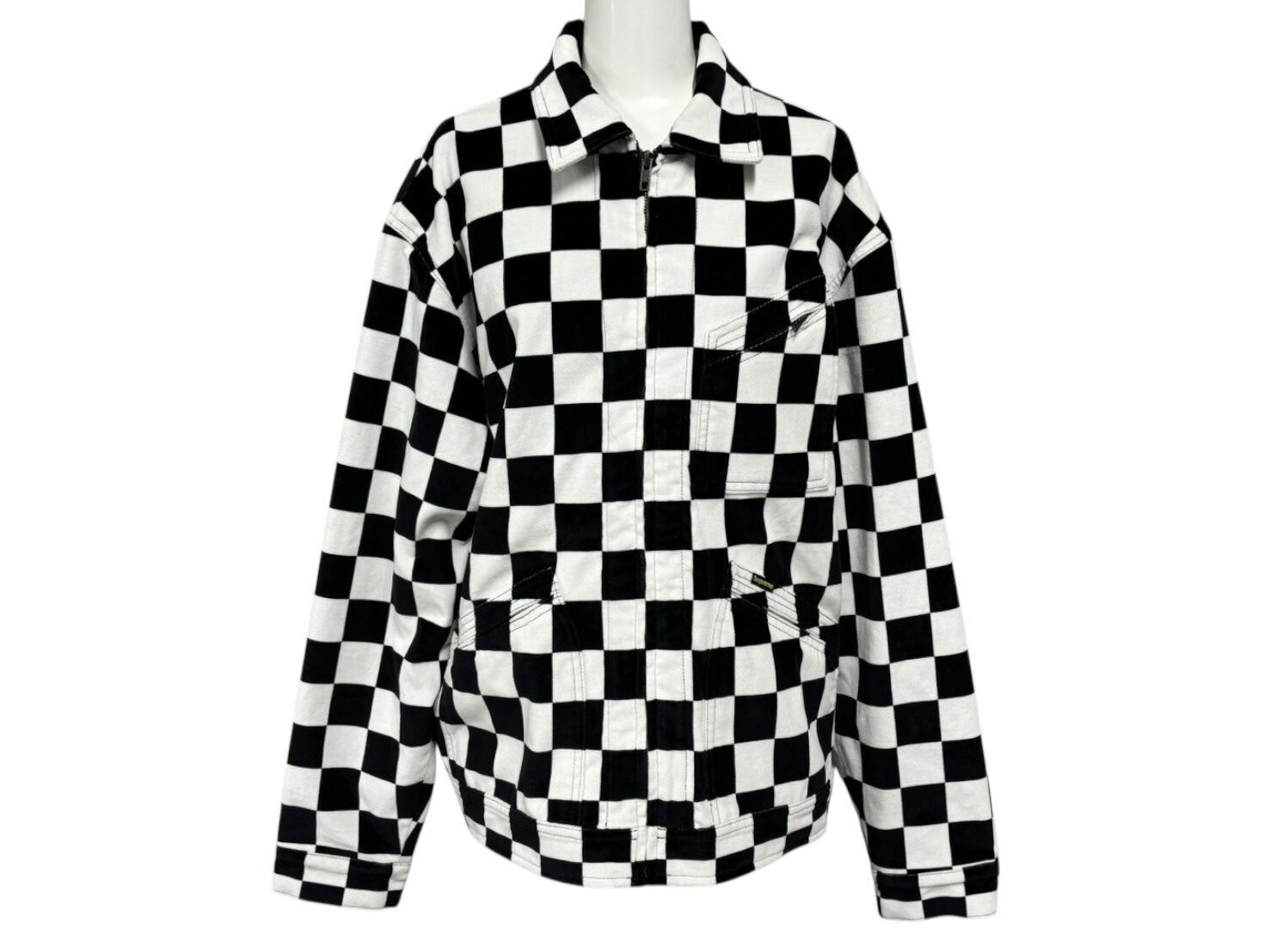 【美品】supreme 厚手シャツ フーディ org.jpg