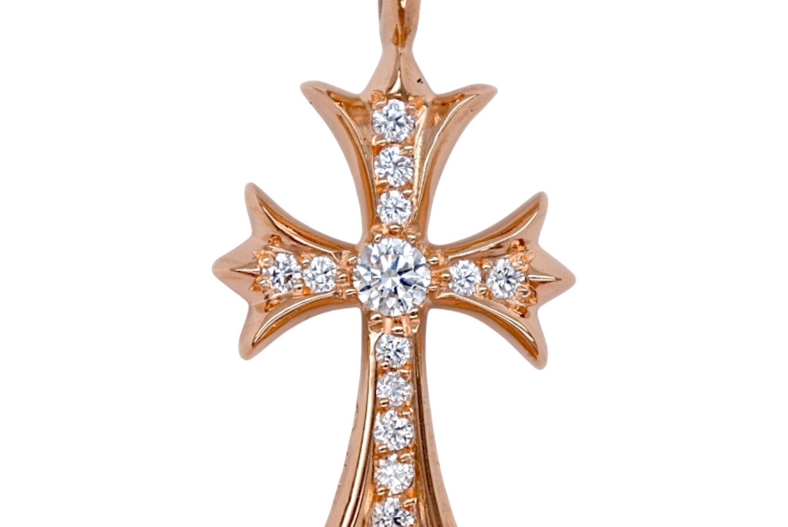 ����̤���� CHROME HEARTS ������ϡ��� 22K �����ˡ������� ���⡼�륯���� ���� 8.8g �ѥ��������� �ڥ����� ������� ��� 4b011308