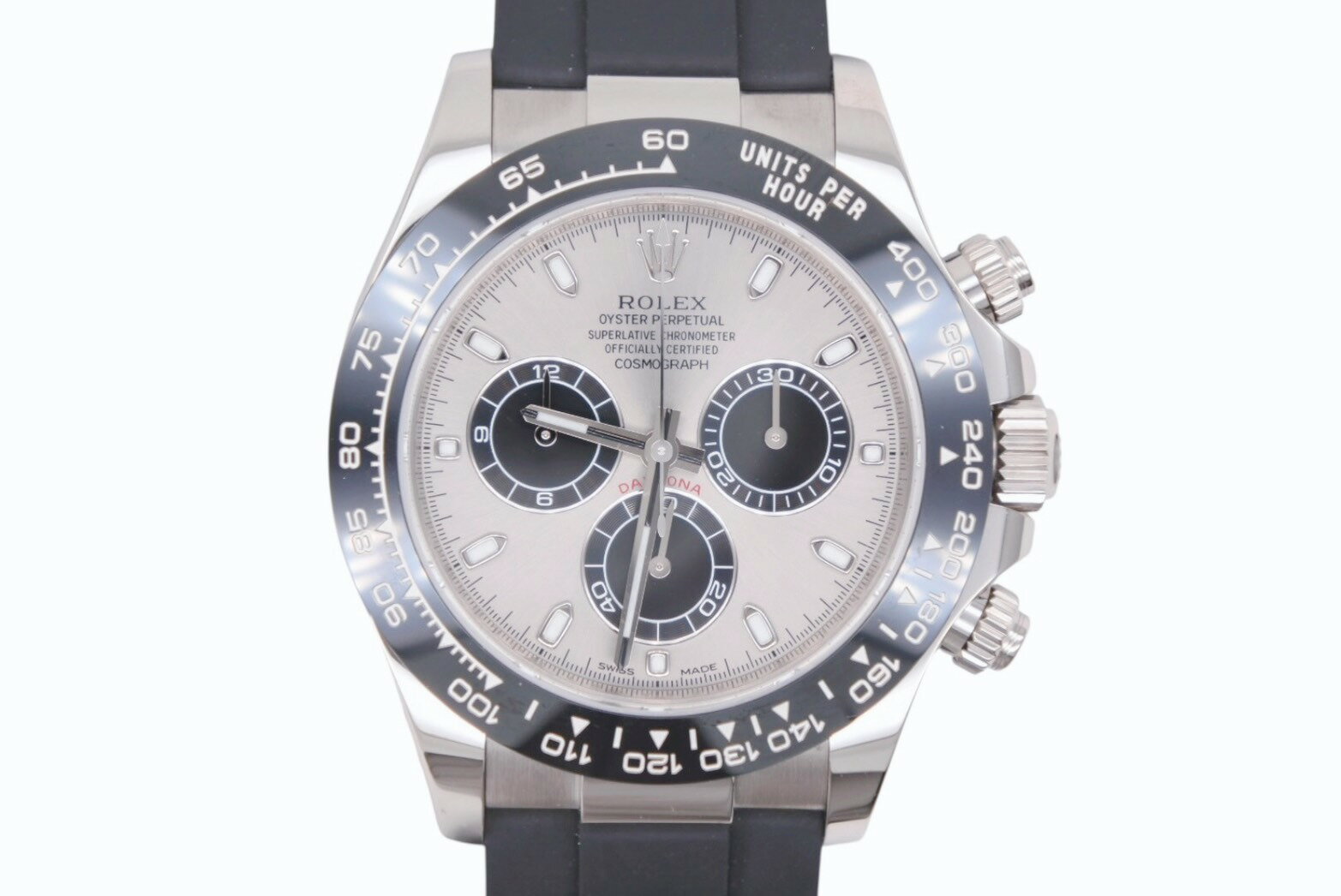 極美品 ロレックス コスモグラフ デイトナ 116519LN 2017年 ランダム番 自動巻き ステンレススチール クロノグラフ グレー文字盤 中古 4b012726