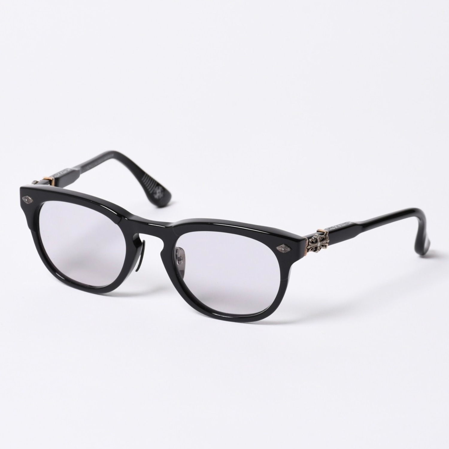 ����̤���� CHROME HEARTS ������ϡ��� RODSICLE �ե������ �ܥ��ȥ� �ᥬ�� ���� ��̵�� ����С�925 ��������� �֥�å� ��� 4a000432