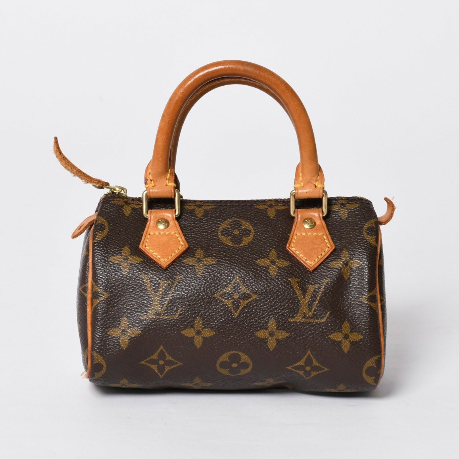 Rakuten - LOUIS VUITTON ルイヴィトン ミニスピーディ ハンドバッグ モノグラム M41534 PVC ブラウン 美品 中古 4a000591