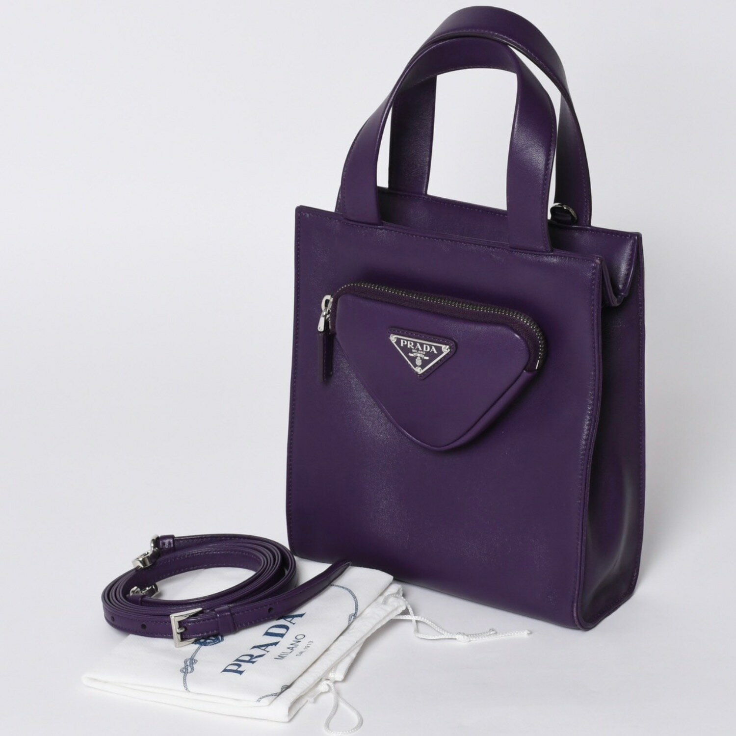 楽天市場】プラダ PRADA（カラーパープル）（ハンドバッグ｜レディース