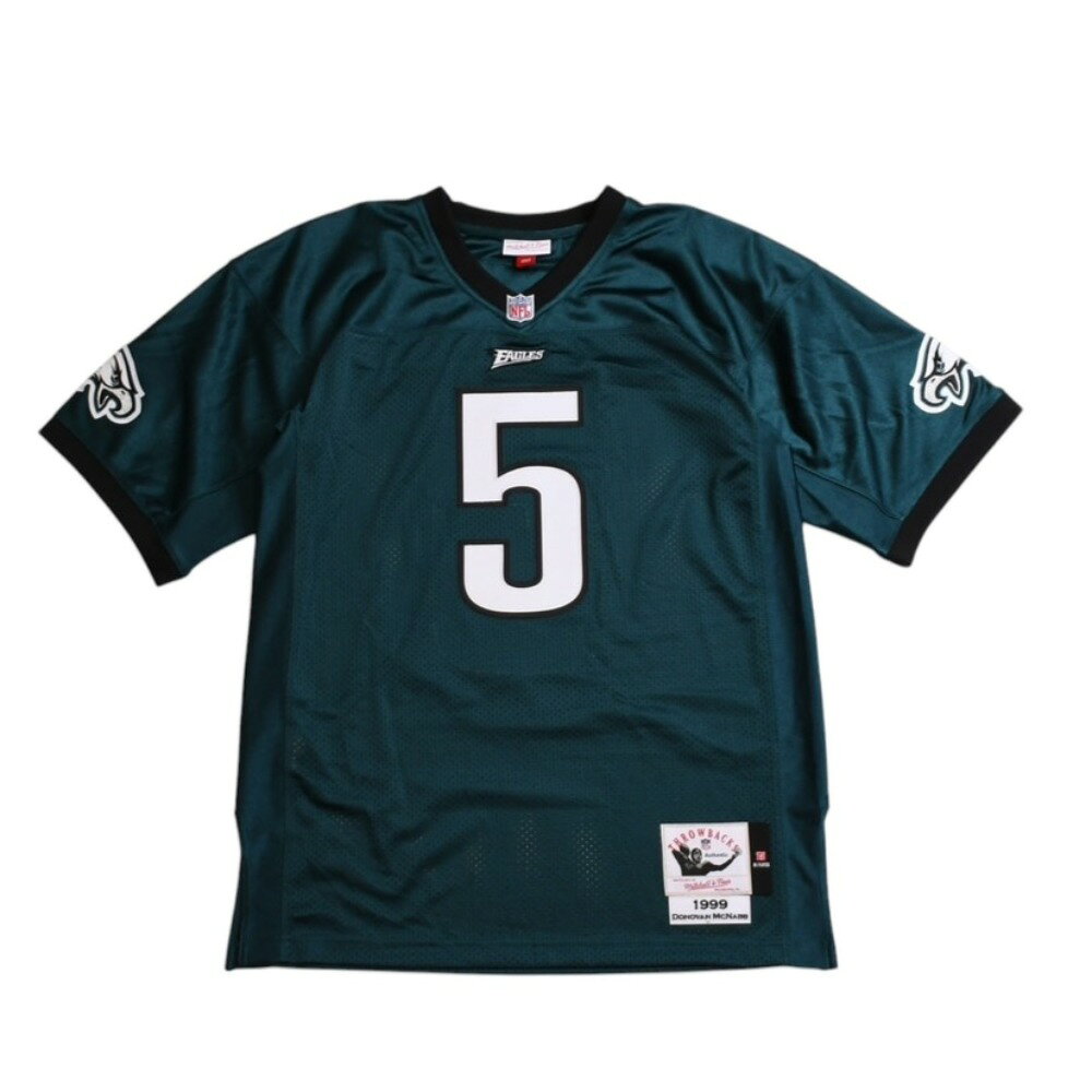 Rakuten - 新品同様品 Mitchell&Ness ミッチェルアンドネス フィラデルフィアイーグルス ドノバンマクナブ レプリカユニフォーム ミッドナイトグリーン Lサイズ 中古 4a002297