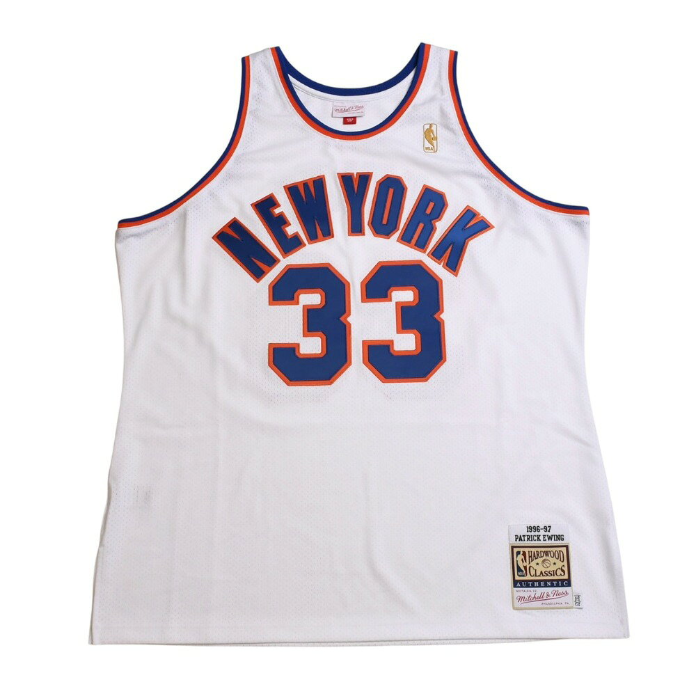 Rakuten - 新品同様 Mitchell & Ness ミッチェル&ネス ニューヨーク ニックス ゲームジャージ サイズ52(2XL) パトリック ユーイング 1985-86 中古 4a002308