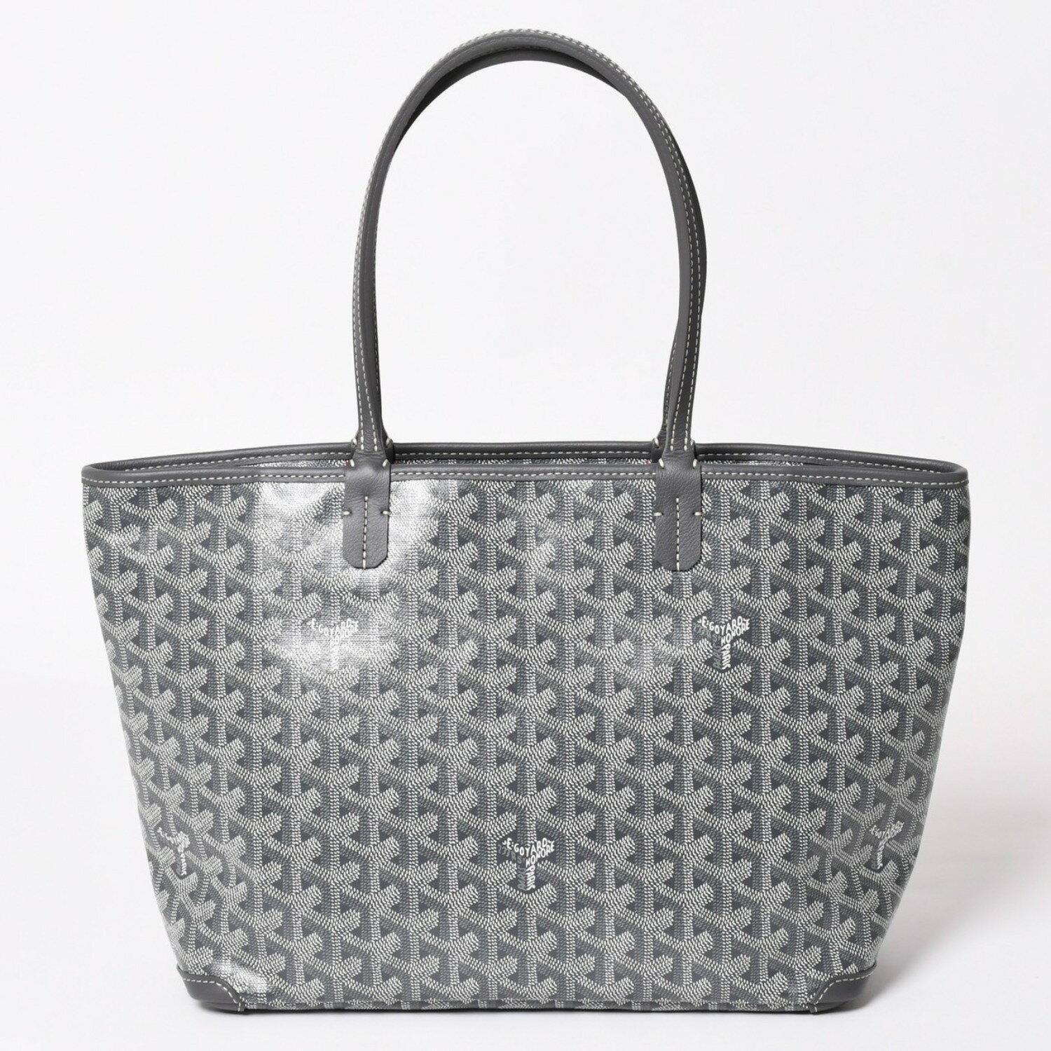 新品同様品 GOYARD ゴヤール アルトワ トートバッグ サンルイPM ゴヤールディンキャンバス SOA020256 グレー 中古 4a003669