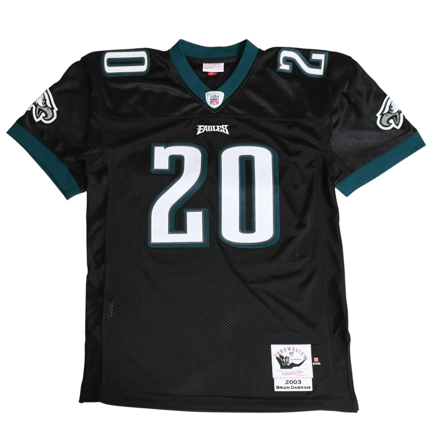 商品詳細 【商品名】 新品同様品 Mitchell&Ness ミッチェルアンドネス NFL フィラデルフィアイーグルス セーフティ ブライアンドーキンス 2003 オルターネイトジャージ Lサイズ 中古 4a002268 【ブランド】 ミッチェルアンドネス【アイテム】 ジャージ【カラー】 ブラック グリーン ホワイト【生産国】 ベトナム製 【サイズ】 肩幅：約62.5cm着丈：約76.5cm身幅：約58.5cm裄丈：約55.5cm袖丈：約26.5cm 【付属品】 ・なし 【商品の説明】 ミッチェルアンドネスのフィラデルフィアイーグルスのブライアンドーキンスのオルターネイトジャージになります。 鮮やかなカラー配色が目を惹きます。 この機会にぜひ。【商品の状態】 A：中古品。数回使用程度の良い状態。 【コンディション詳細】 個人保管の未使用品です。 【コンディション（状態ランク）】 A 【取扱店舗】 CASANOVA VINTAGE 表参道店 PICK UP BRAND BALENCIAGA BOTTEGA VENETA BURBERRY Cartier CELINE CHANEL Chrome Hearts DOLCE&GABBANA Dior FENDI Goyard GUCCI HERMES LOEWE LOUIS VUITTON MIU MIU PRADA Salvatore Ferragamo Tiffany & Co. VERSACE商品詳細 商品名 新品同様品 Mitchell&Ness ミッチェルアンドネス NFL フィラデルフィアイーグルス セーフティ ブライアンドーキンス 2003 オルターネイトジャージ Lサイズ 中古 4a002268 アイテム ジャージ カラー ブラック グリーン ホワイト 付属品 なし 商品の説明 ミッチェルアンドネスのフィラデルフィアイーグルスのブライアンドーキンスのオルターネイトジャージになります。 鮮やかなカラー配色が目を惹きます。 この機会にぜひ。 商品の状態 A：中古品。数回使用程度の良い状態。個人保管の未使用品です。 コンディション（状態ランク） 取扱店舗 CASANOVA VINTAGE 表参道店 PICK UP BRAND BALENCIAGA BOTTEGA VENETA BURBERRY Cartier CELINE CHANEL Chrome Hearts DOLCE&GABBANA Dior FENDI Goyard GUCCI HERMES LOEWE LOUIS VUITTON MIU MIU PRADA Salvatore Ferragamo Tiffany & Co. VERSACE