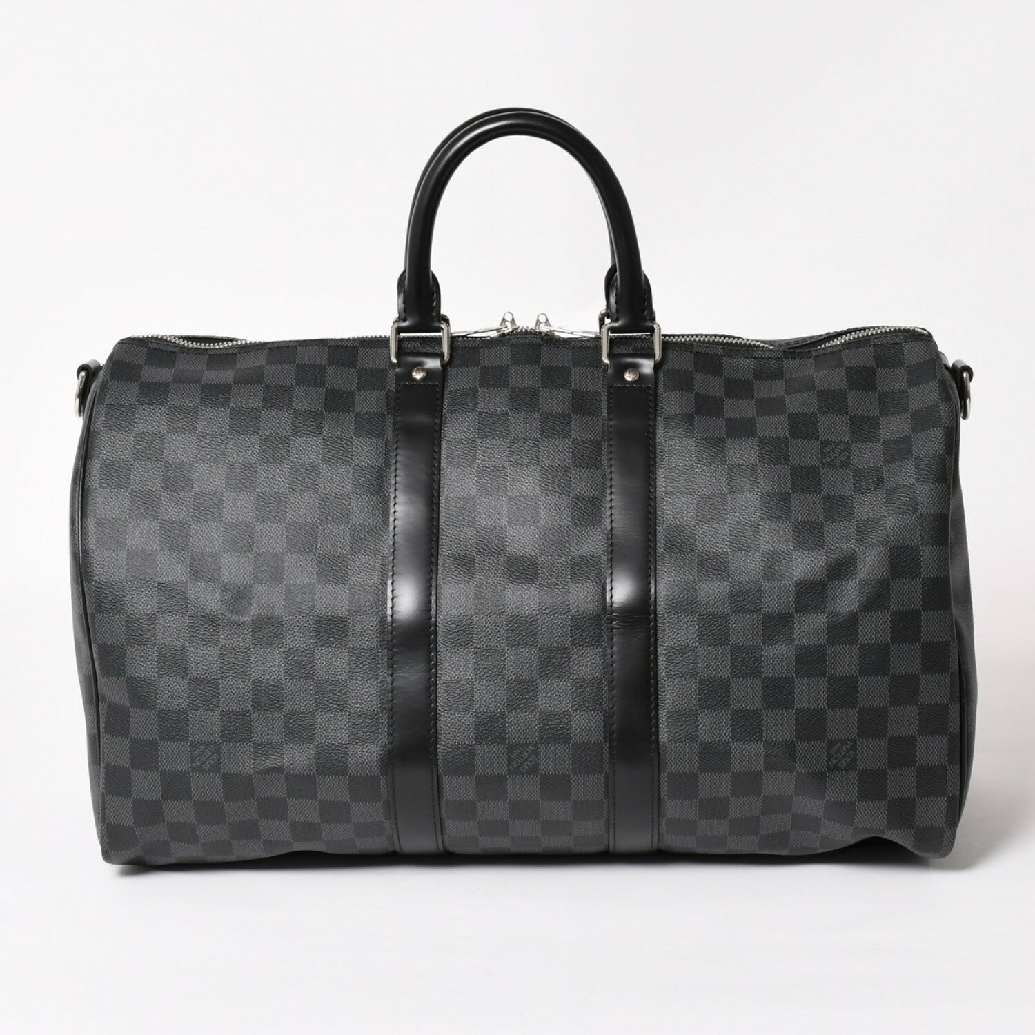 極美品 LOUIS VUITTON ルイヴィトン ボストン キーポルバンドリエール45 ダミエグ...