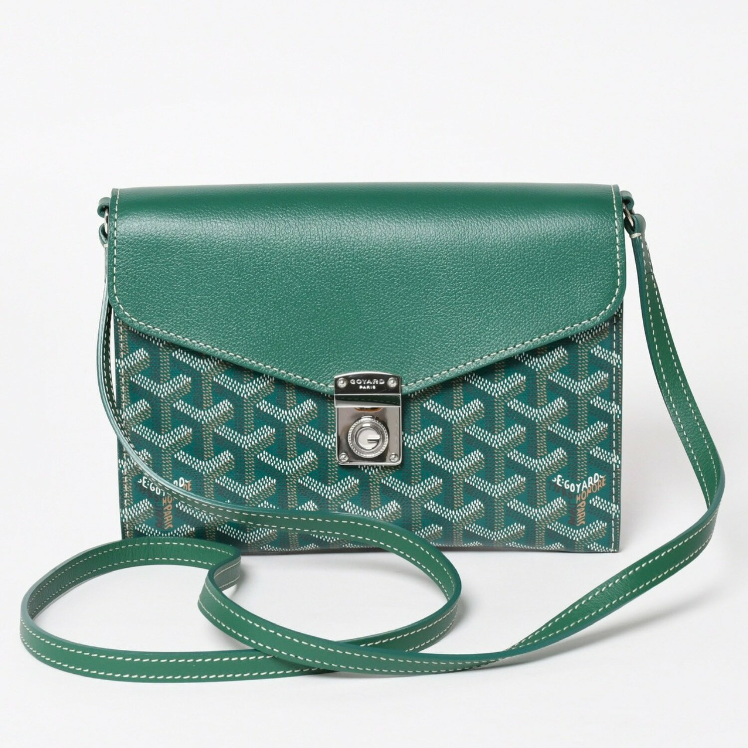 新品同様 GOYARD ゴヤール Chypre シープル ポーチウォレット ショルダーバッグ CHY ...