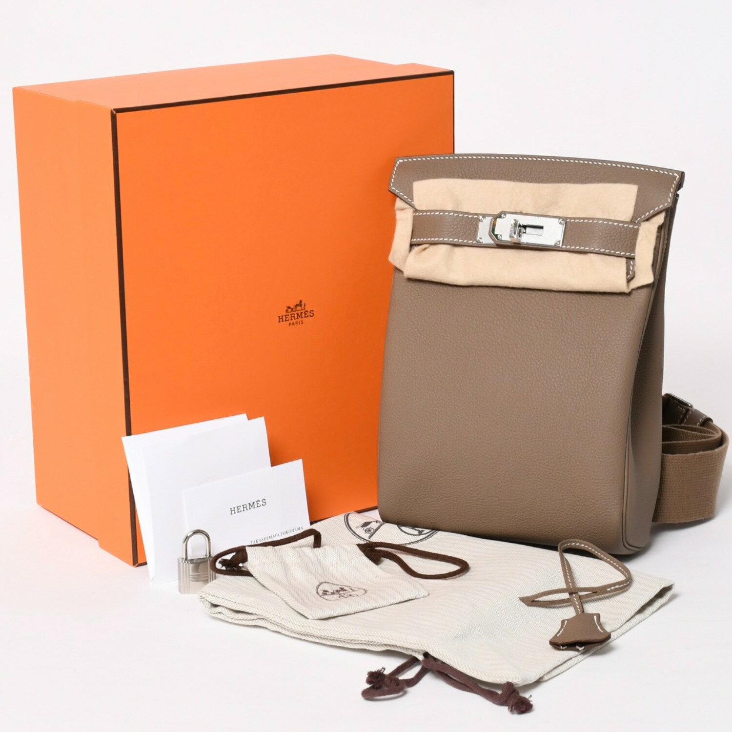 ショルダーバッグ エルメス アッカドpm HERMES - 新品同様レアカラー