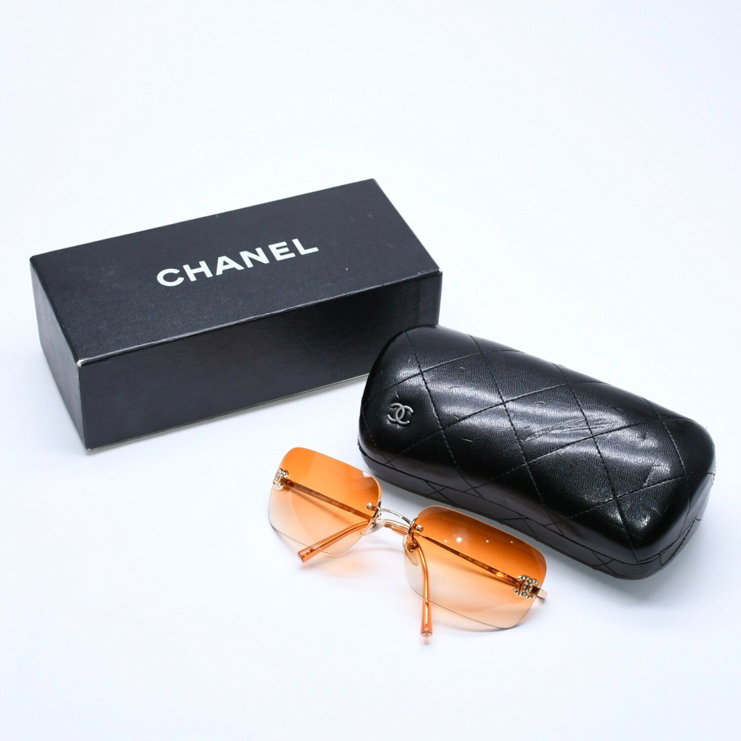 CHANEL サングラス オレンジグラデーション 楽天市場】シャネル CHANEL（カラーオレンジ）（サングラス｜眼鏡