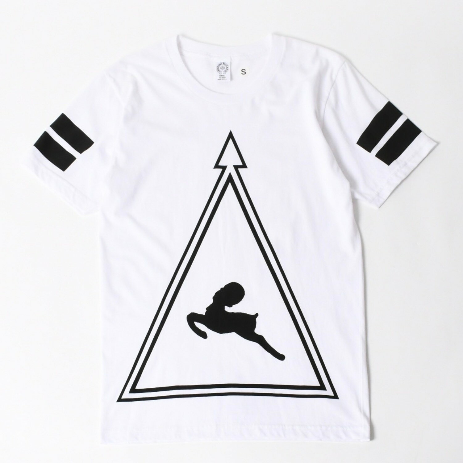 新品未使用 CHROME HEARTS クロムハーツ × FOTTI フォティ CLITZEN クリッツェン 半袖Tシャツ サイズS ホワイト 中古 4a005694