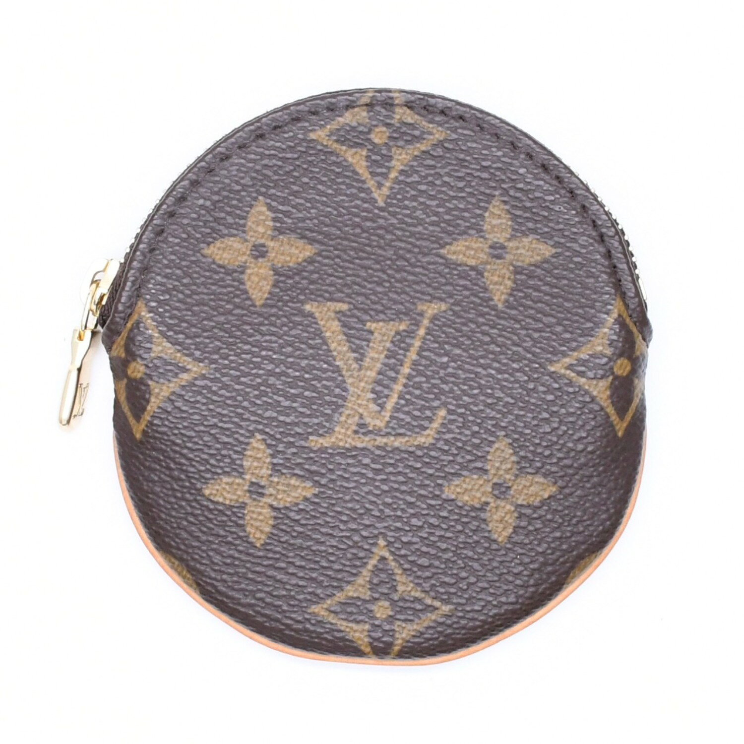 極美品 LOUIS VUITTON ルイヴィトン ポルトモネ ロン コインケース M61926 モノグ...