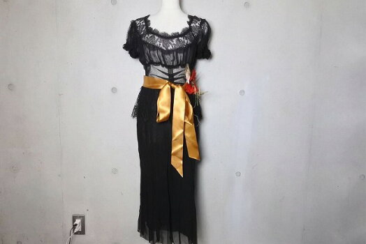 ドルチェ ガッバーナ ドレス コレクションアイテム ブラック レース 花柄 フラワー 美品 1999 Warashibe ドレス Used 中古 送料無料 美品 Rcp 中古 ドルチェ ガッバーナ ドレス コレクションアイテム ブラック レース 花柄 フラワー 美品 1999 Warashibe ドレス Used 中古 送料無料 美品 Rcp 中古