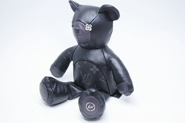 Used ぬいぐるみ 中古 送料無料 新同 ヴィトン フラグメント 保存袋付 人形 モノグラムエクリプス 希少 ドゥドゥ ルイ Gi0184 テディベア 保存袋付 希少 ぬいぐるみ 新品同様 696 Rcp 中古 Warashibe Font Coloe Silver Size 1 新同 ヴィトン