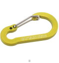 キャプテンスタッグ CAPTAIN STAG フラットカラビナS グリーン UM1857 アウトドアグッズソノタ