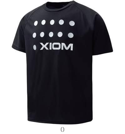 エクシオン XIOM ELPT-シャツブラック2XL 80711 卓球ハンソデTシャツ