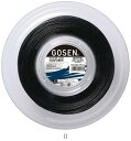 ゴーセン GOSEN エッグパワー17 200Mロール BK TS1012BK テニスコウシキガツト