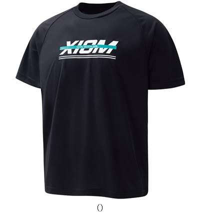 エクシオン XIOM カラーラインT-シャツブラックS 81003 卓球ハンソデTシャツ レビューを書いて送料無料企画 エクシオン XIOM カラーラインT-シャツブラックS 81003 卓球ハンソデTシャツ レビューを書いて送料無料企画