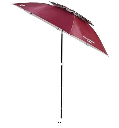 キャプテンスタッグ CAPTAIN STAG ガーデンUVカット2ダンパラソル200CM UD50 アウトドアグッズソノタ