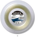 ゴーセン GOSEN テックガット16120Mロール TS6001W テニスコウシキガツト