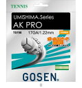ゴーセン GOSEN スーパーテックガットAKプロ 17 TS708NA テニスコウシキガツト