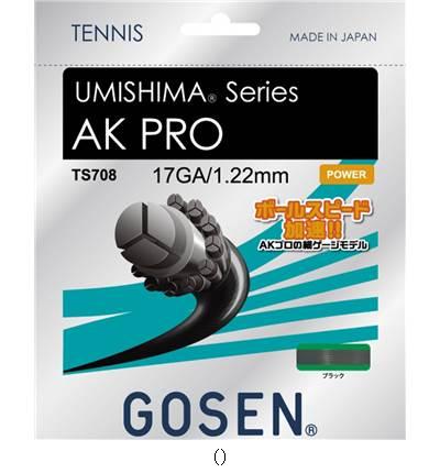 ゴーセン GOSEN ウミシマAKプロ17ブラック TS708BK テニスコウシキガツト レビューを書いて送料無料企画