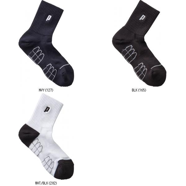 プリンス Prince レディスゴクアツレッグホールドハーフ/セット販売 数量5 PS358 TOP種目別スポーツテニスソックスレディース