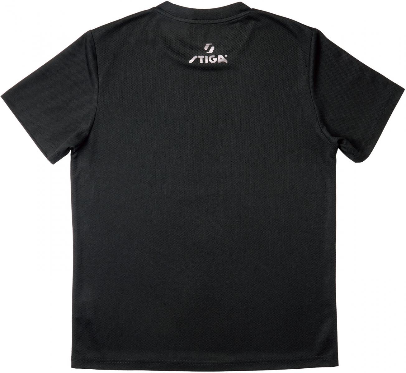 スティガ STIGA STIGAシリコンロゴTシャツBKS 1840540104 卓球ハンソデTシャツ レビューを書いて送料無..