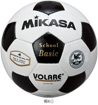 ミカサ MIKASA サッカー 4ゴウ ケンテイキュウ シロ/クロ SVC402SBC TOP種目別スポーツサッカーボールサッカーボール4号安売り サッカー 用品 セール