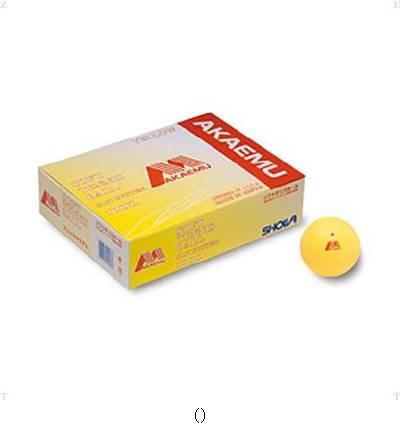 ルーセント Lucent ソフト テニスボール アカエム イエロー/セット販売 数量12 M30300