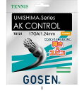 ゴーセン GOSEN ウミシマAKコントロール17ホワイト TS721W テニスコウシキガツト レビューを書いて送料無料企画
