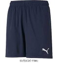 プーマ PUMA TEAMRISEトレーニングショーツJR 657653 サッカーWUPニットH・3/4P