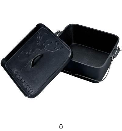 キャプテンスタッグ CAPTAIN STAG カクガタダッチオーブン25CM UG3071(4)