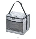 キャプテンスタッグ CAPTAIN STAG デリスシルバーソフトクーラー15L M1851 アウトドアショッキルイ