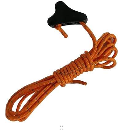 キャプテンスタッグ CAPTAIN STAG ガイドロープ1.8MMX350CM ツェルト UA4530