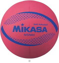 ミカサ MIKASA ソフトバレー64CMアカ MSN64R バレーキョウギボール