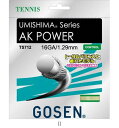 ゴーセン GOSEN スーパーテックAKパワー 16 TS712W テニスコウシキガツト レビューを書いて送料無料企画