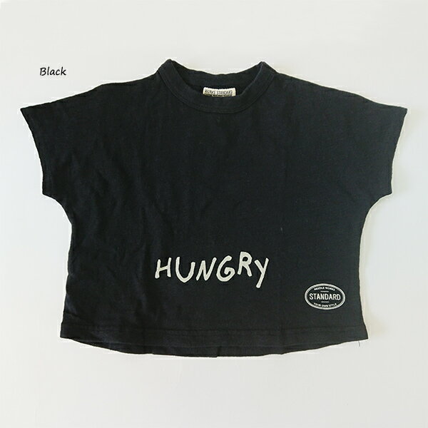 ☆888円ポッキリセール☆ホワイト(80cm)1点のみ！Hungry T-shirt【NEEDLE WORKS STANDARD ニードルワークス スタンダード 19SS 春夏 子供服 トップス Tシャツ 半袖 男の子 女の子 ベビー キッズ ジュニア 80cm 90cm 100cm 110cm 120cm 130cm 140cm 150cm】